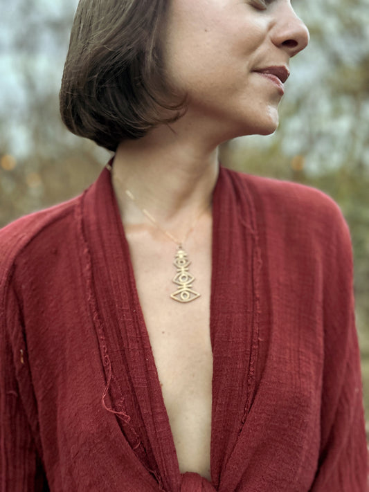 Eyes Open Necklace- 16 or 18"