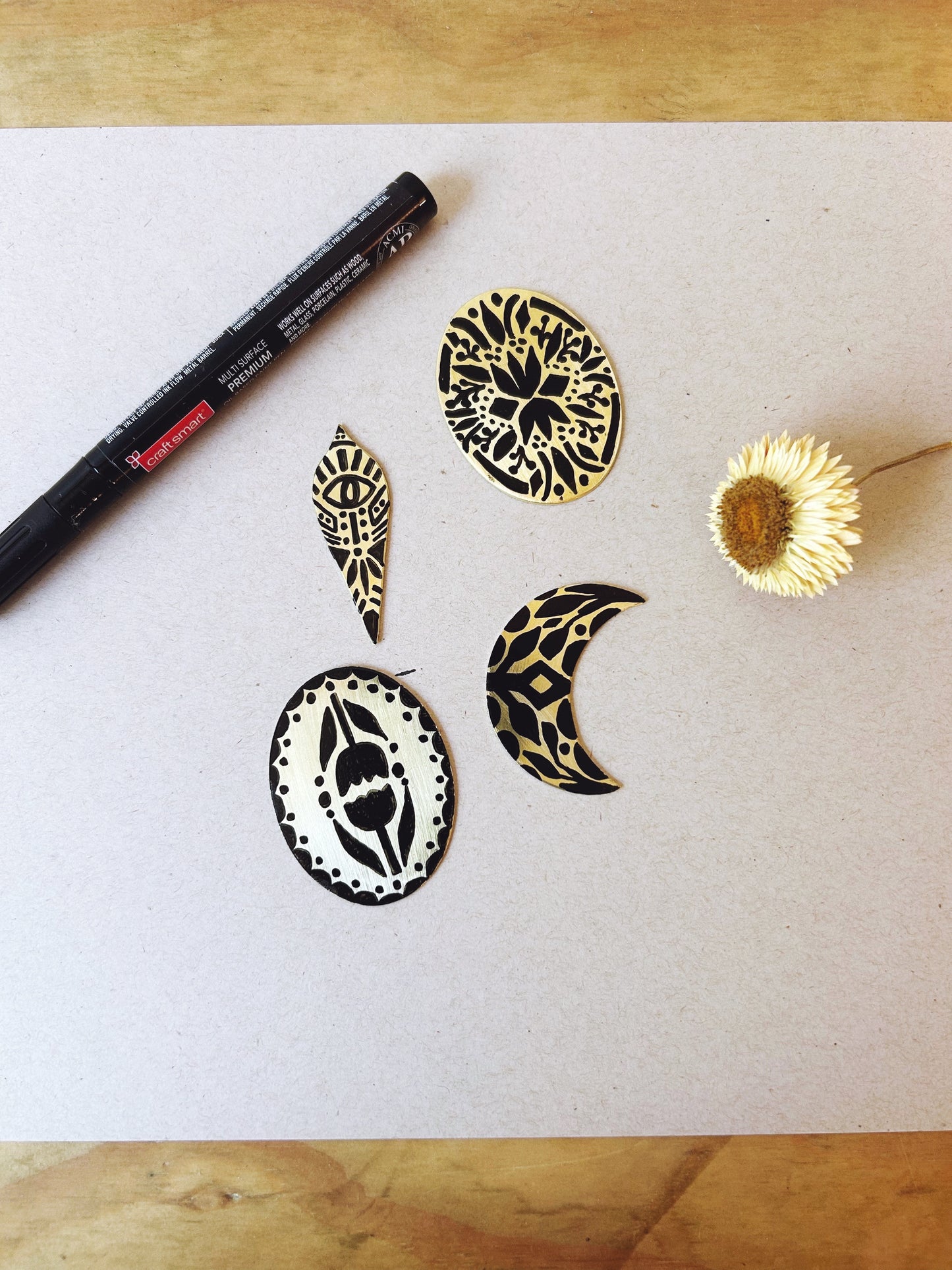 Galentines Etched Earring Workshop