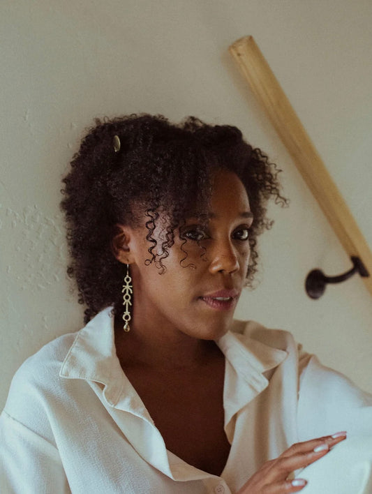 Pathway Earrings- Citrine