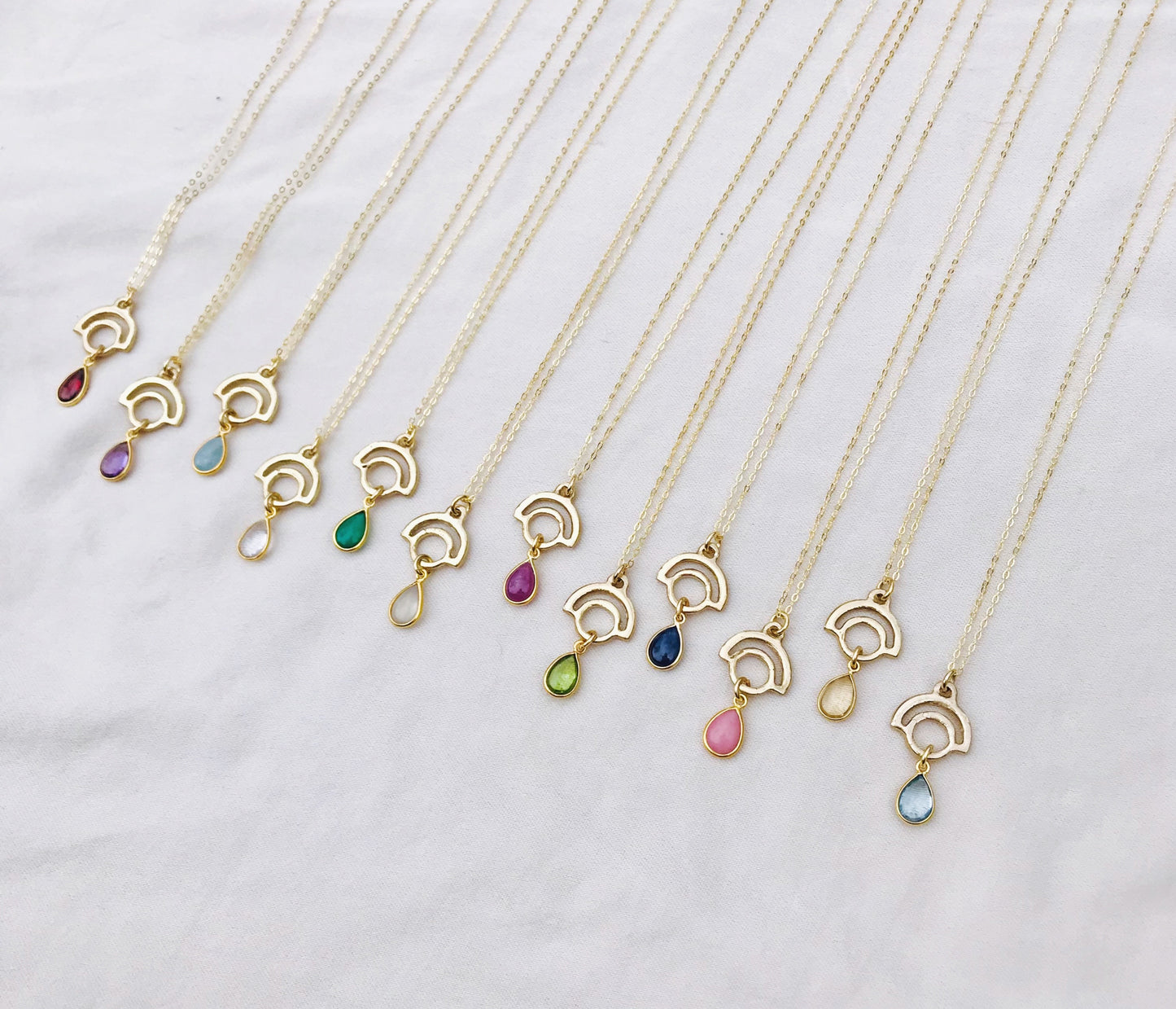 Arrival Birthstone Necklace