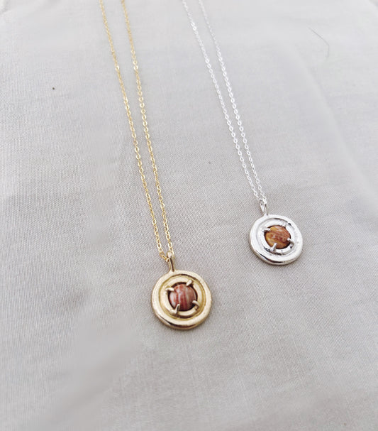 Cycles Pendant with Jasper