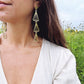 Sunbeam Earrings - Triple