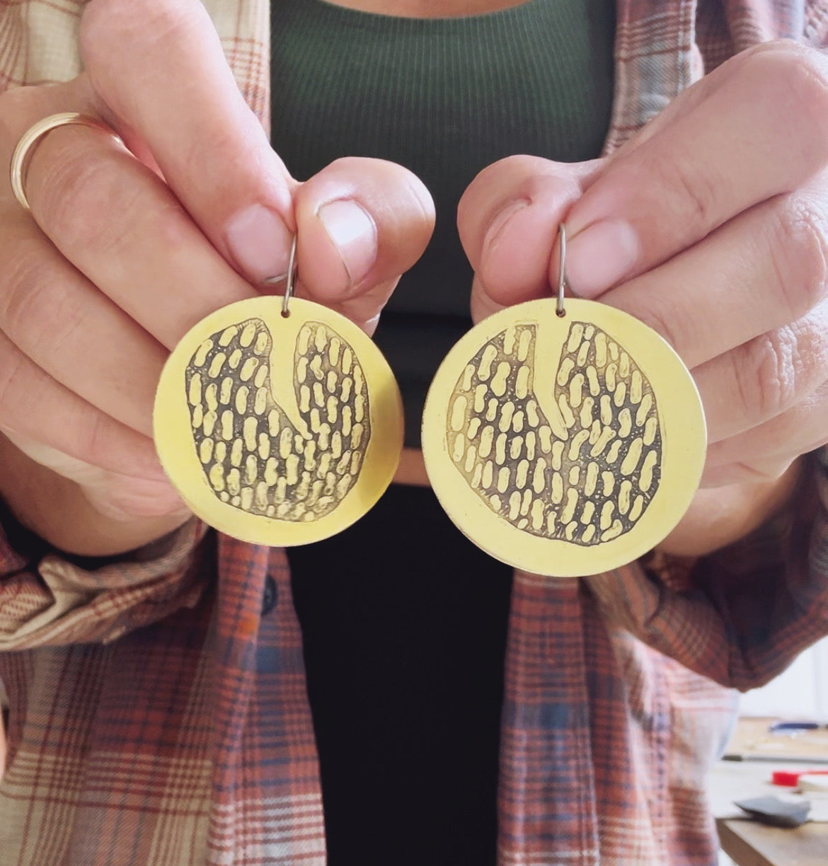 Galentines Etched Earring Workshop