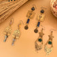 Celestial Quilt Earrings