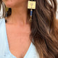 Celestial Quilt Earrings