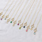 Arrival Birthstone Necklace