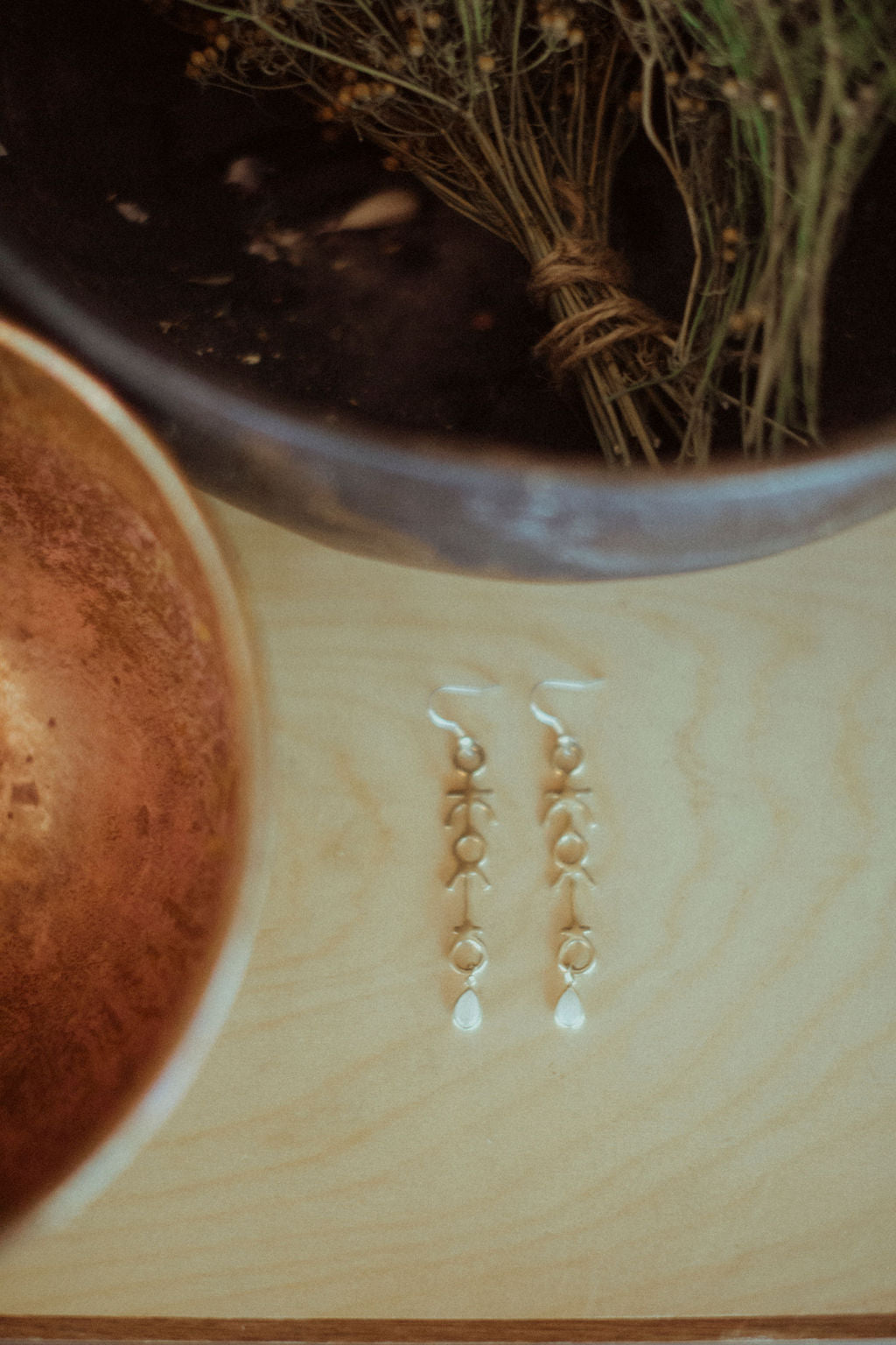 Pathway Earrings- Moonstone