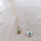 Cycles Pendant with Turquoise